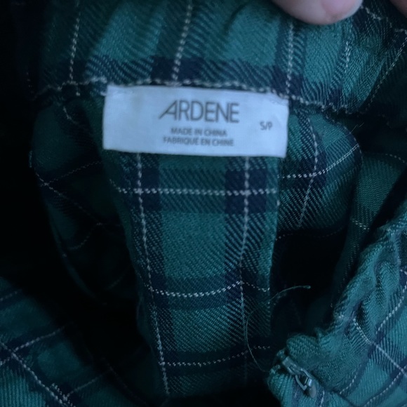 Ardene green pleaded skirt - Picture 3 of 3